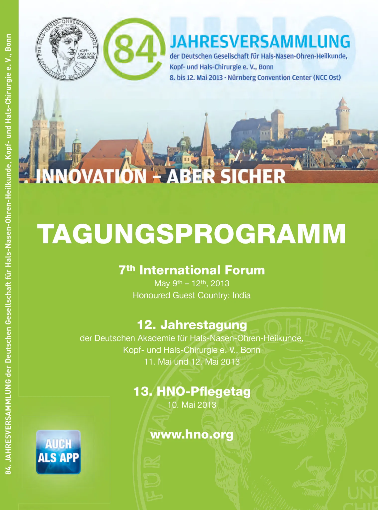 HNO Tagungsprogramm 2013 1